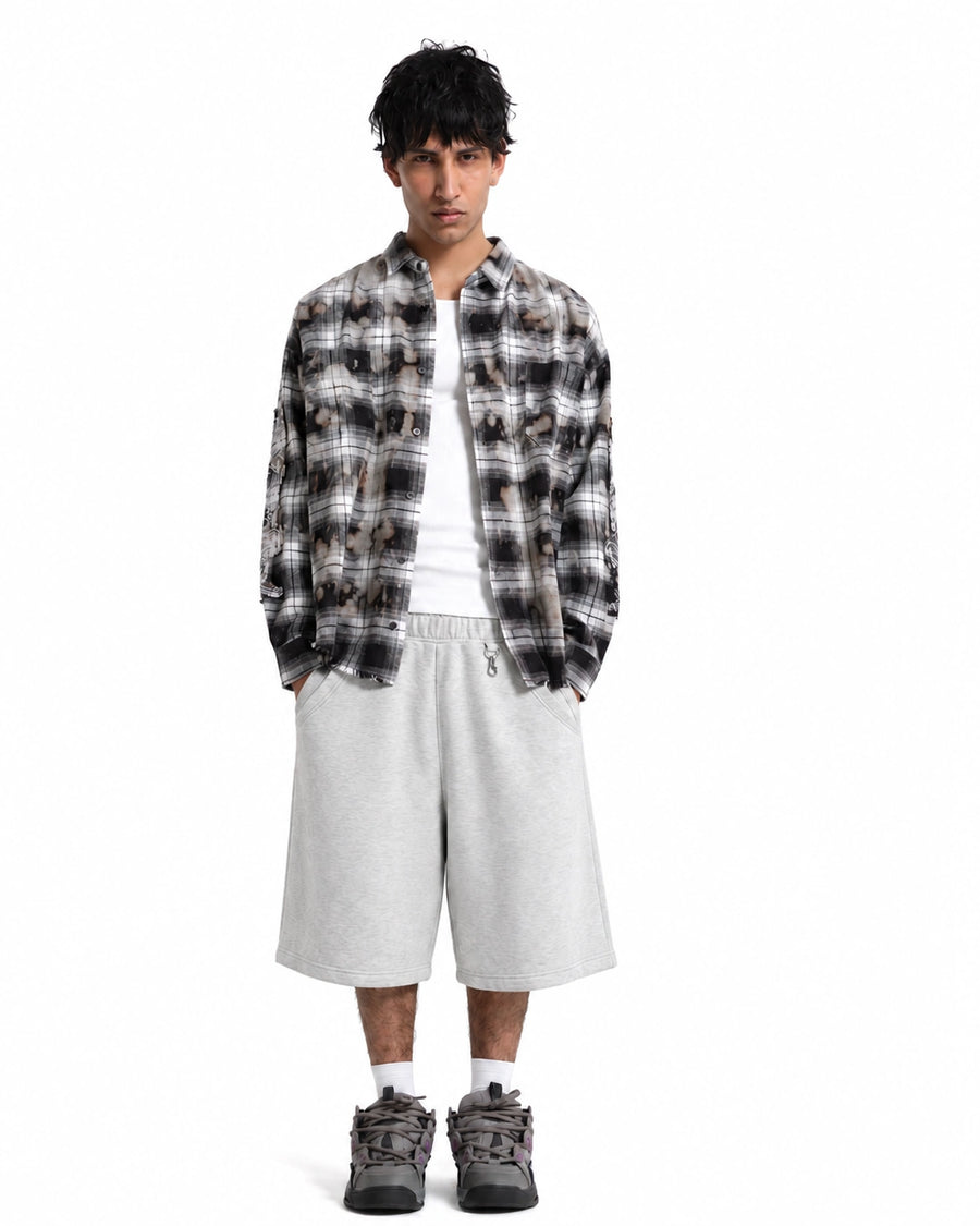 Grey Baggy Shorts