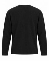 The Signature Henley - Washed Black